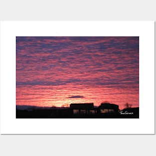 Sunset over South Queensferry Posters and Art